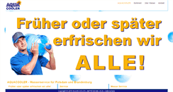 Desktop Screenshot of kaltes-wasser.com